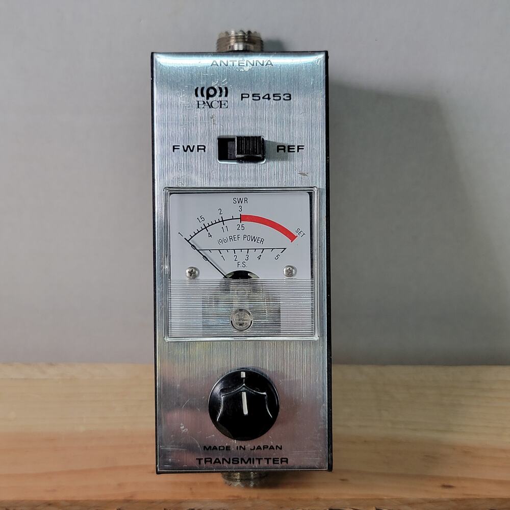 VINTAGE SWR Instrument and Field Strength Indicator Model P5453